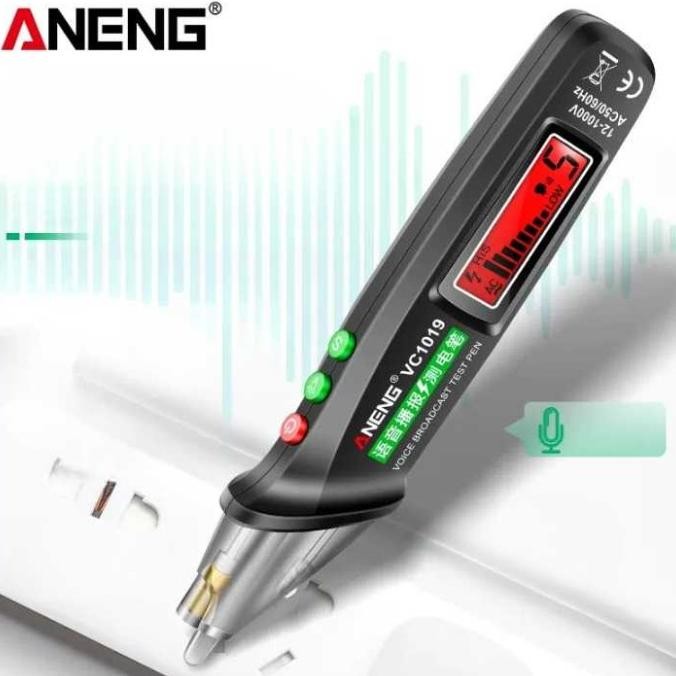 ANENG Test Pen Tespen Listrik Digital Multimeter Voice Broadcast