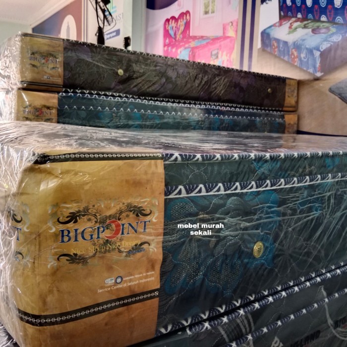 (Promo) Springbed / Spring Bed Bigland Bigpoint Pillow Top (Jatim)