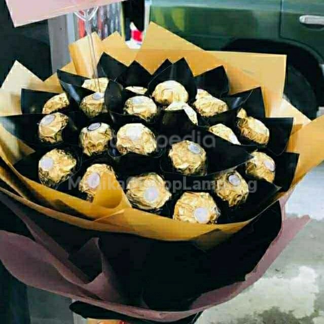 

BUKET COKLAT FERRERO ROCHER HADIAH ULANG TAHUN VALENTINE ANNIVERSARY