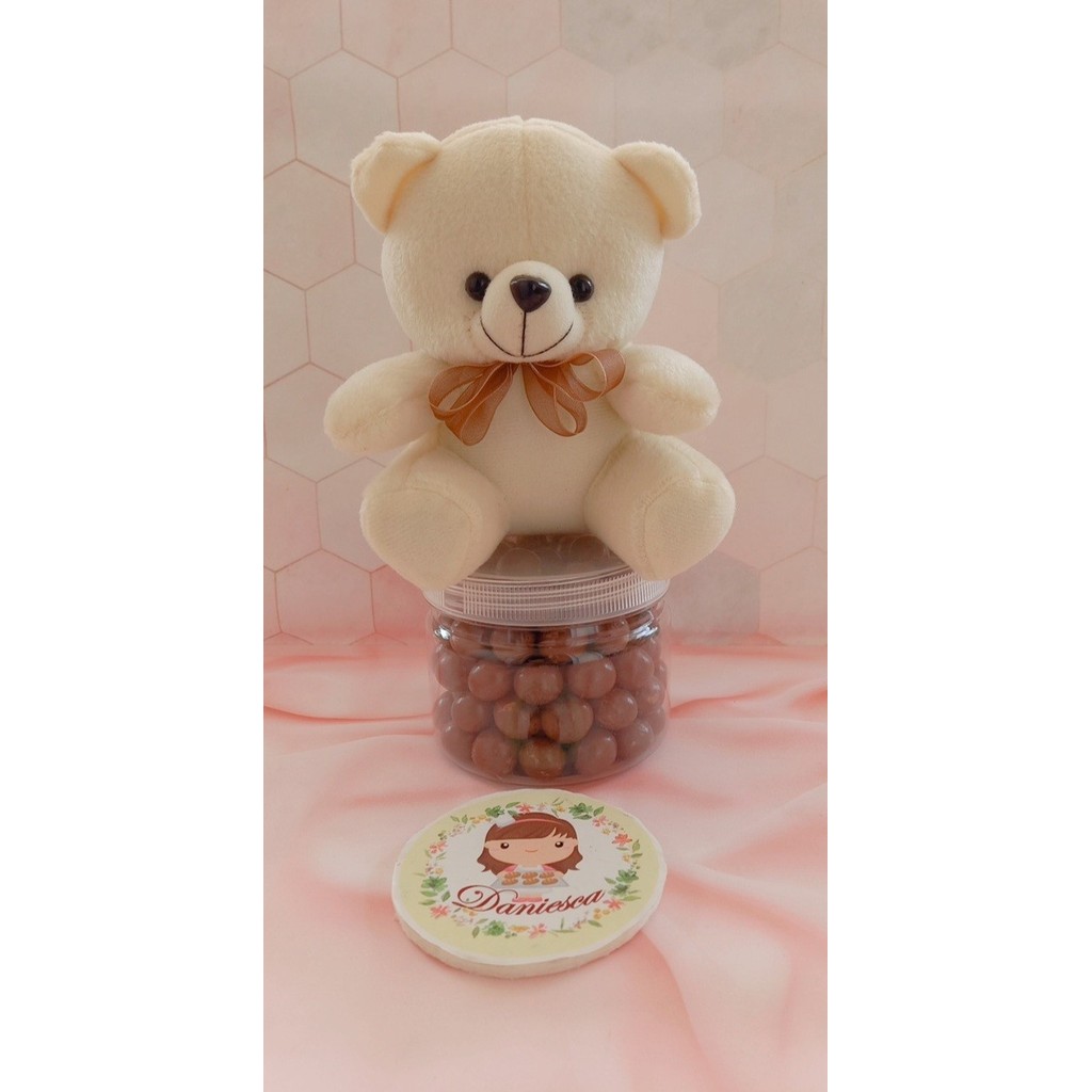 

HAMPERS COKELAT SCANDIA DENGAN BONEKA COUPLE TEDDY BEAR VALENTINE DAY