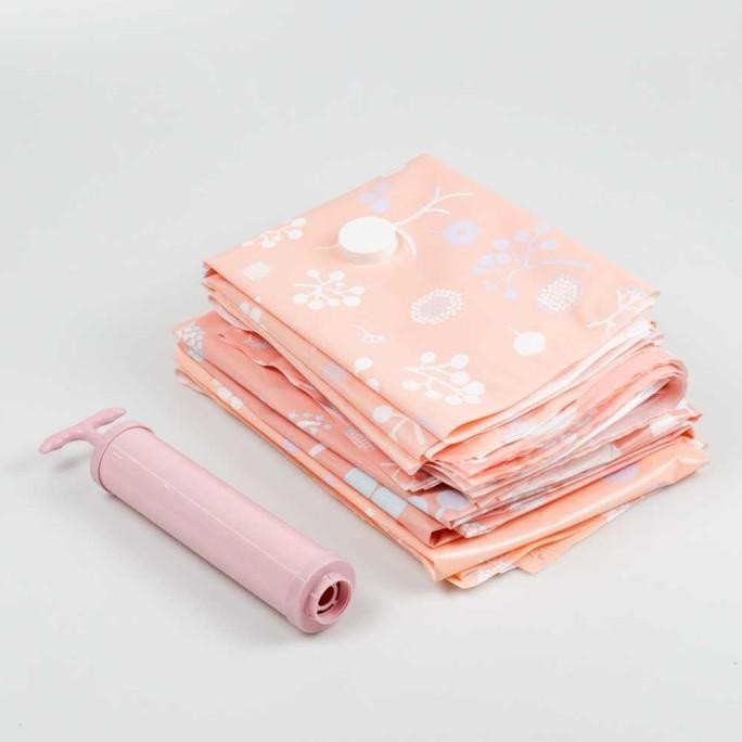 Tersedia Tas Kantong Pakaian Selimut Bedcover Vacuum Bag Plastik Storage 10 Pcs