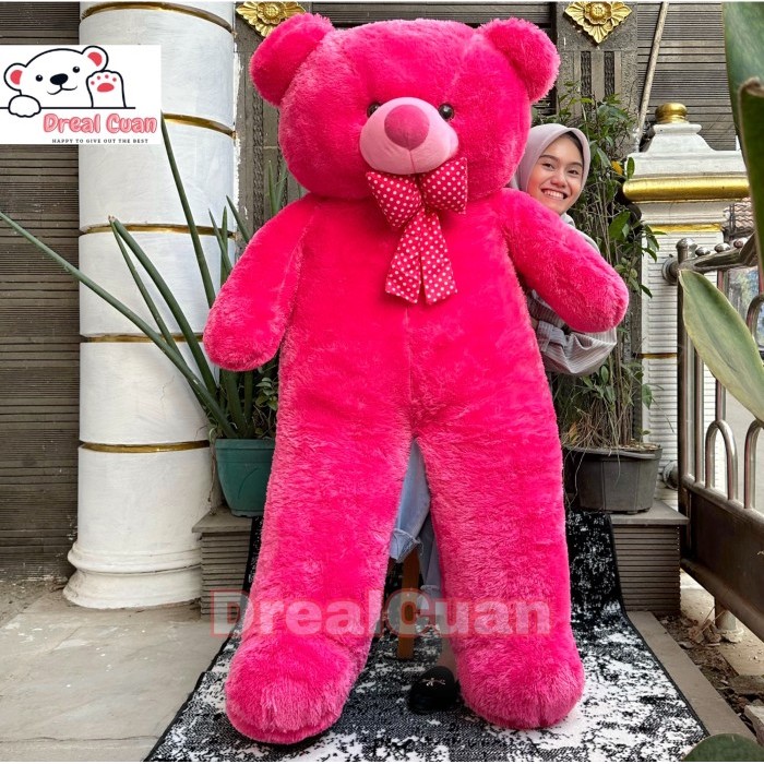 

BONEKA TEDDY BEAR BERUANG JUMBO PALING BESAR 160CM