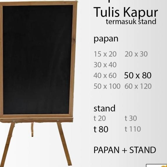 

Papan Tuli Apur Hitam Blaboard Papan Uuran 50 80 Tanding 80