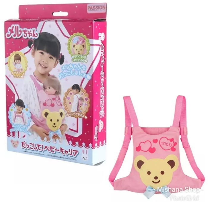 

MAINAN GENDONGAN BONEKA MELL CHAN BABY CARRIER DOLL