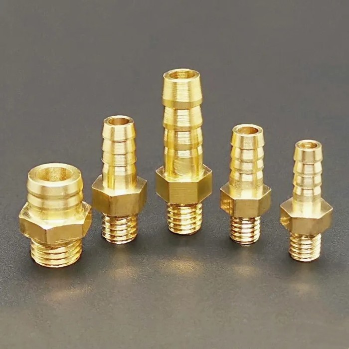5PCS M4 M5 M6 M8 METRIC MALE THREAD TO 3MM 4MM 5MM 6MM 8MM HOSE BARB