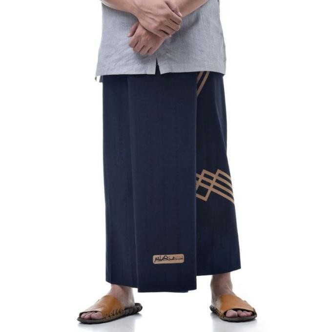 Rabbani Sarung Palestina Yazuri 1 Hitam Biru Dongker Navy Abu Palestin