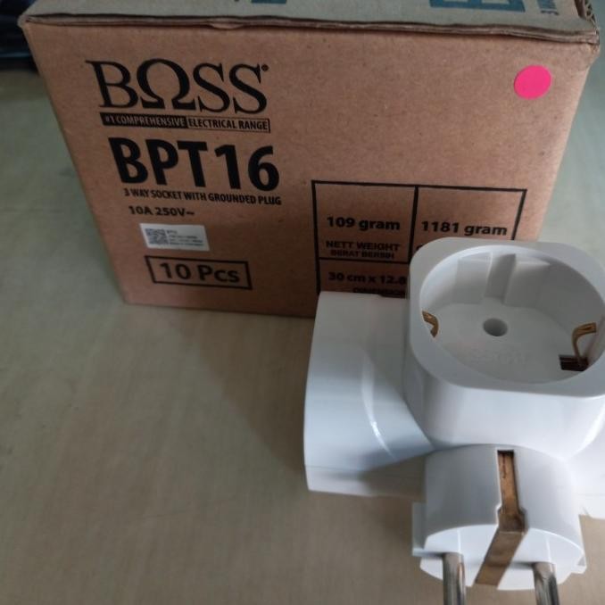 steker T arde cabang 3 MEREK boss TIPE-BPT16 Original
