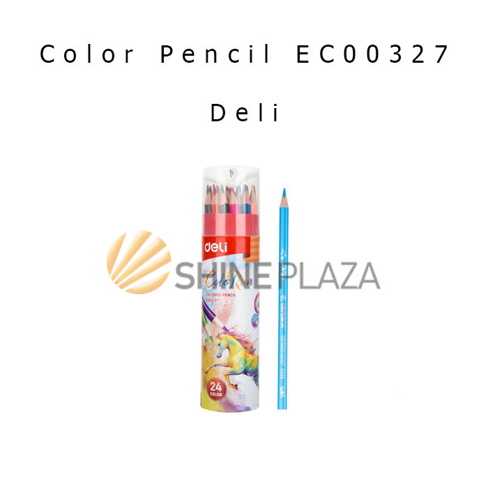 

PENSIL WARNA DELI EC00327 24 WARNA - COLOR PENCIL DELI 24 COLORS DENGAN RAUTAN