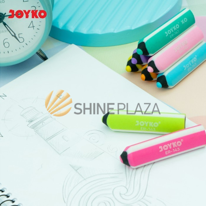 

PENGHAPUS PENSIL WARNA ELASTIS JOYKO ER-143 - ELASTIC PENCIL ERASER JOYKO