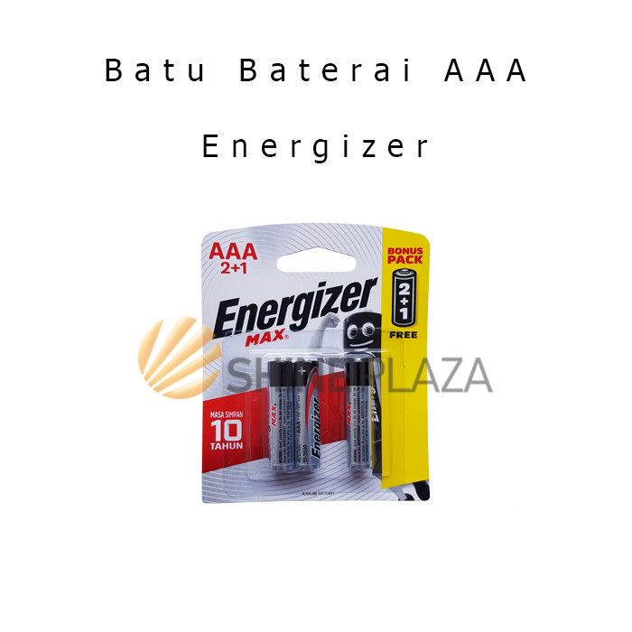 

BATU BATERAI BATERE - BATTERY BATRE A3 AAA ALKALINE ENERGIZER MAX
