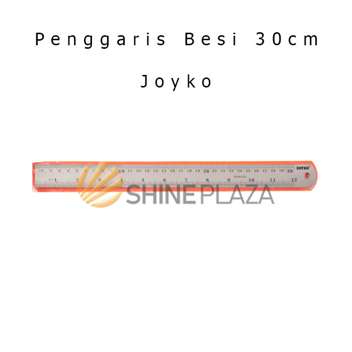 

PENGGARIS BESI JOYKO 30CM - STAINLESS STEEL RULER JOYKO RL-ST30 30 CM