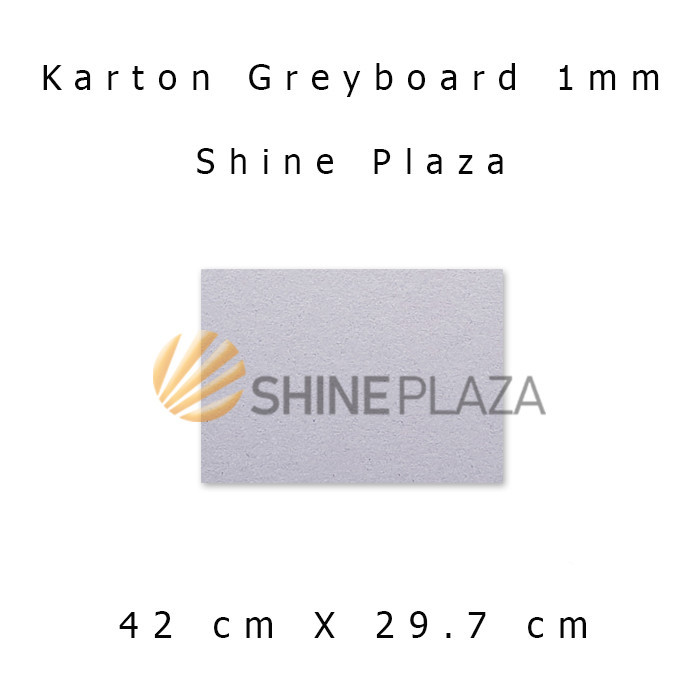 

KARTON GREYBOARD 1MM A3 - GREY BOARD ABU 1 MM - BAHAN MAKET