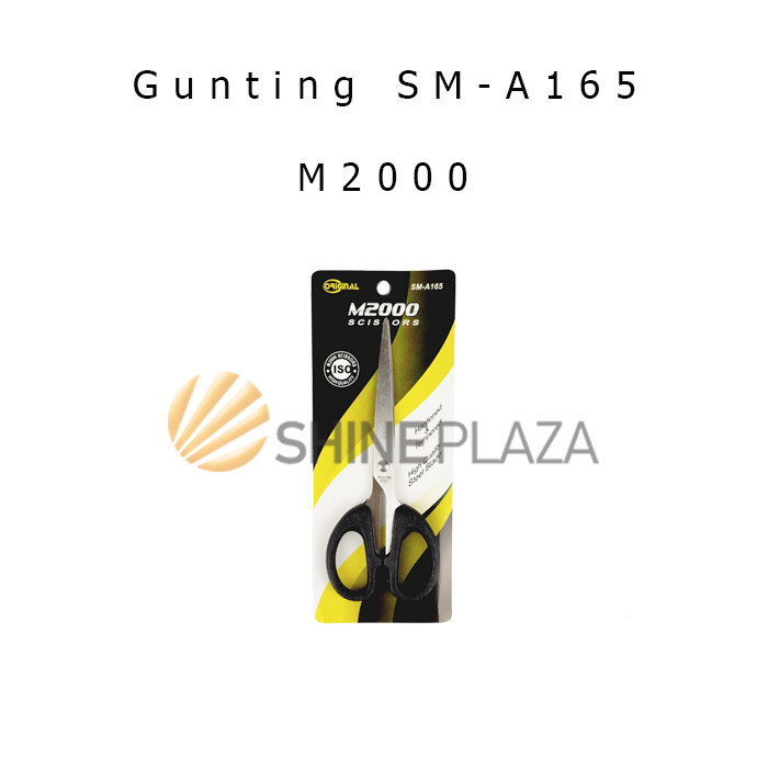 

GUNTING SEDANG M2000 SM-A165 KUAT TAJAM - STAINLESS SCISSORS SC-838