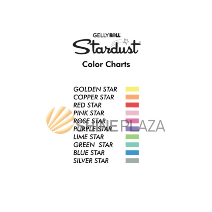 

SAKURA GELLY ROLL STARDUST GEL PEN 1.0MM - PULPEN GEL WARNA 1,0 MM