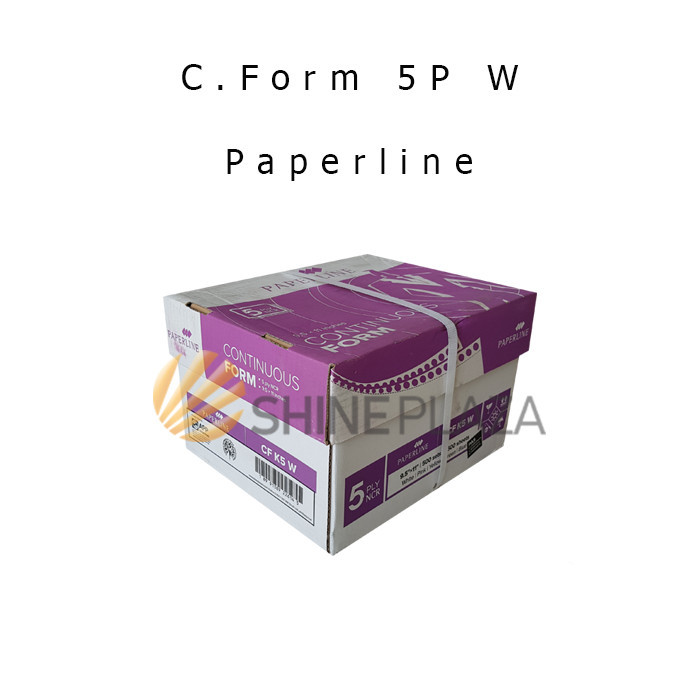 

CONTINUOUS FORM PAPERLINE 5 PLY 9.5 X 11 INCH (K5 W)