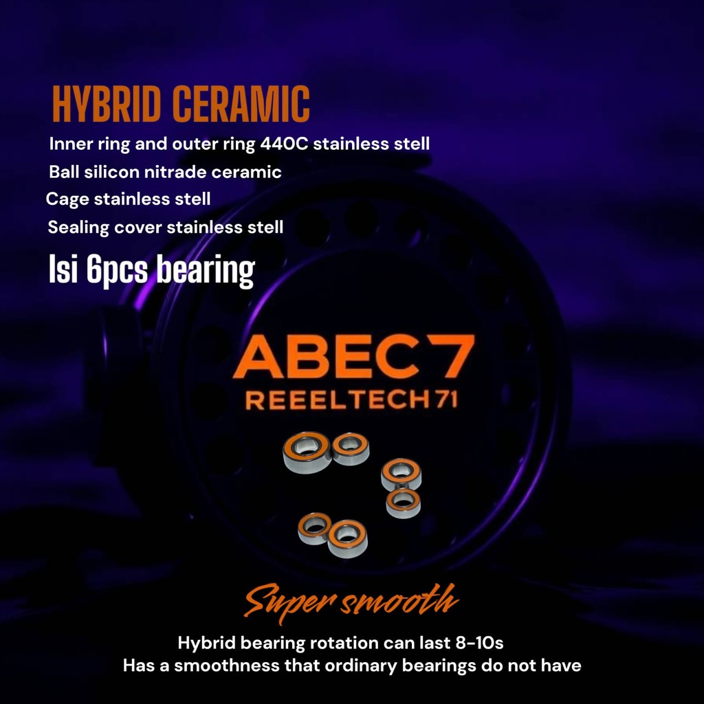 Bearing ABEC7 Real Pancing ABU GARCIA   REVO TORO WINCH