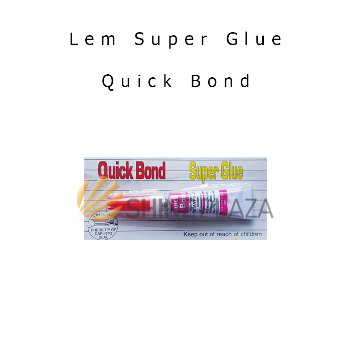 

LEM SUPER GLUE QUICK BOND 3GR MULTI PURPOSE INSTANT ADHESIVE