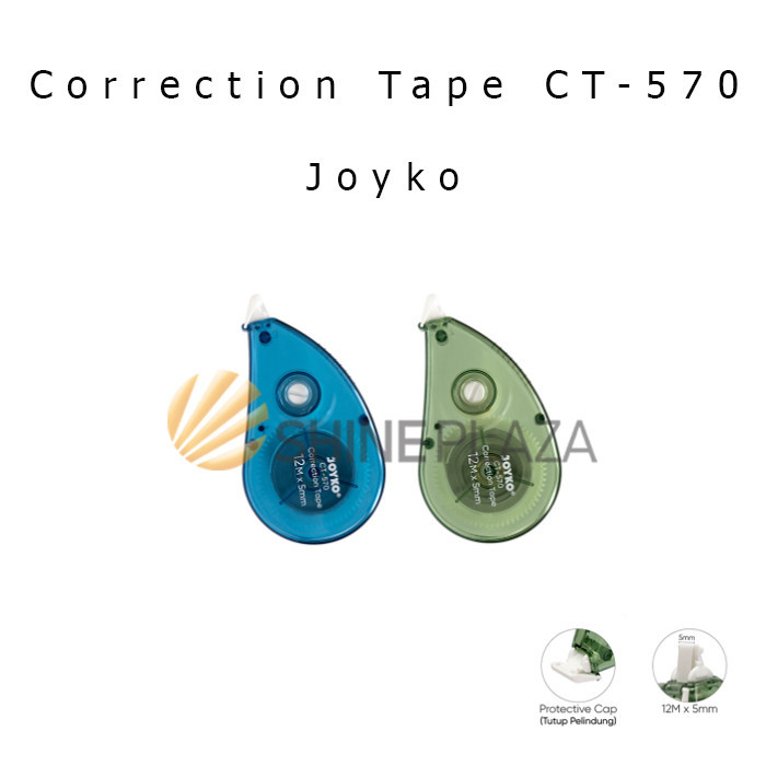 

CORRECTION TAPE TIP X - TIP EX KERTAS ROLL JOYKO CT-570