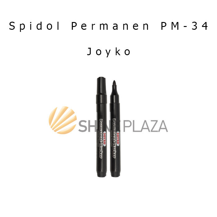 

SPIDOL PERMANEN JOYKO PM-34 ROUND TIP PERMANENT MARKER