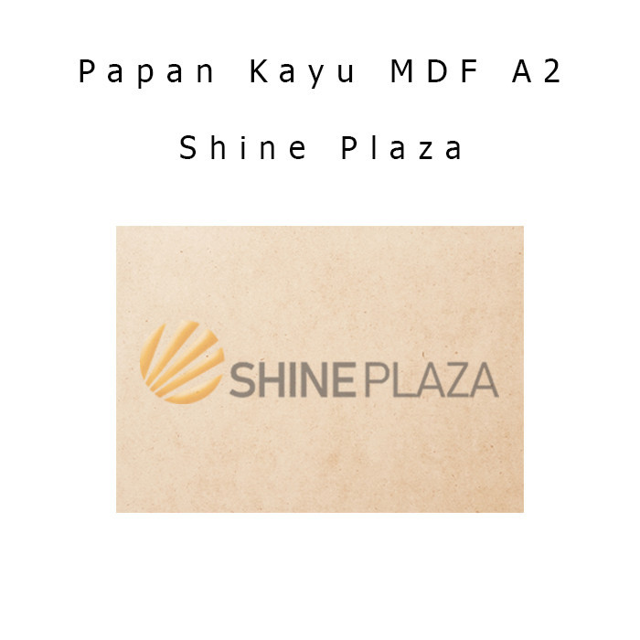 PAPAN MDF KAYU A2 - PAPAN MDF A2 3MM - BAHAN MAKET