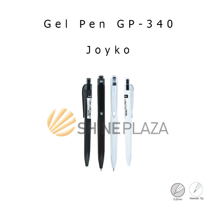 

PULPEN GEL JOYKO STONE GP-340 0.5MM - BOLPEN PENA GEL HITAM 0,5 MM