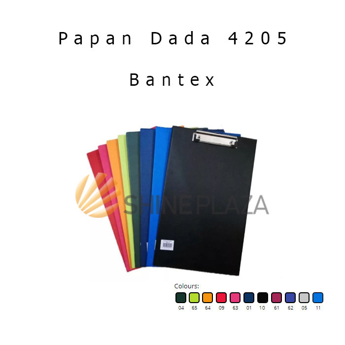 

PAPAN UJIAN - PAPAN DADA - PAPAN JALAN - CLIPBOARD BANTEX 4205