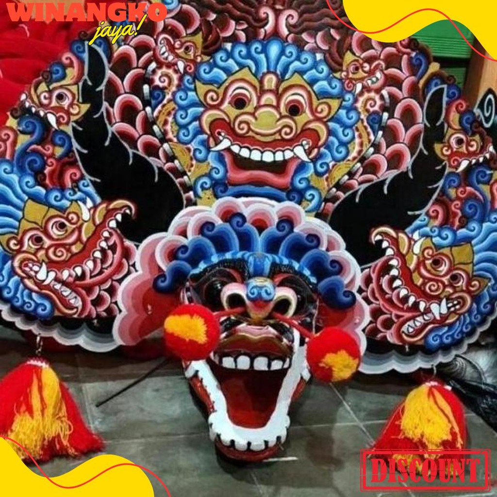 

Bisa Cod Cuci Gudang Barongan Rampak Telon Jamang Cat Air Brush Bonus Kemul Panjang Dan Pentul Tinggal Pakai Ukuran Anak Promo Barongan Plipit Romo Mainan Anak Barongan Anak Sd Brongan Plipit Premium / Barongan Spon Caplok Kain Panjang / Barongan Ponorogo