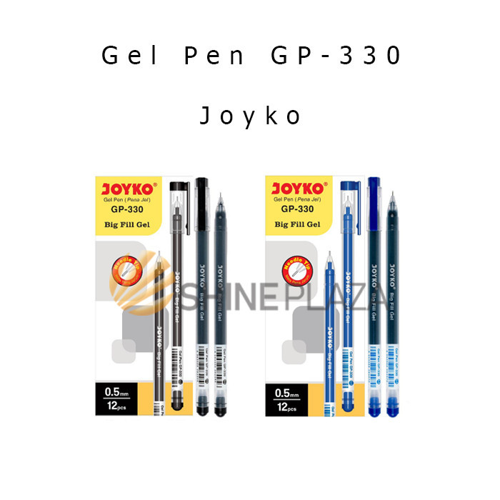 

PULPEN GEL JOYKO BIG FILL GEL GP-330 0.5MM - BOLPEN PENA GEL 0,5MM