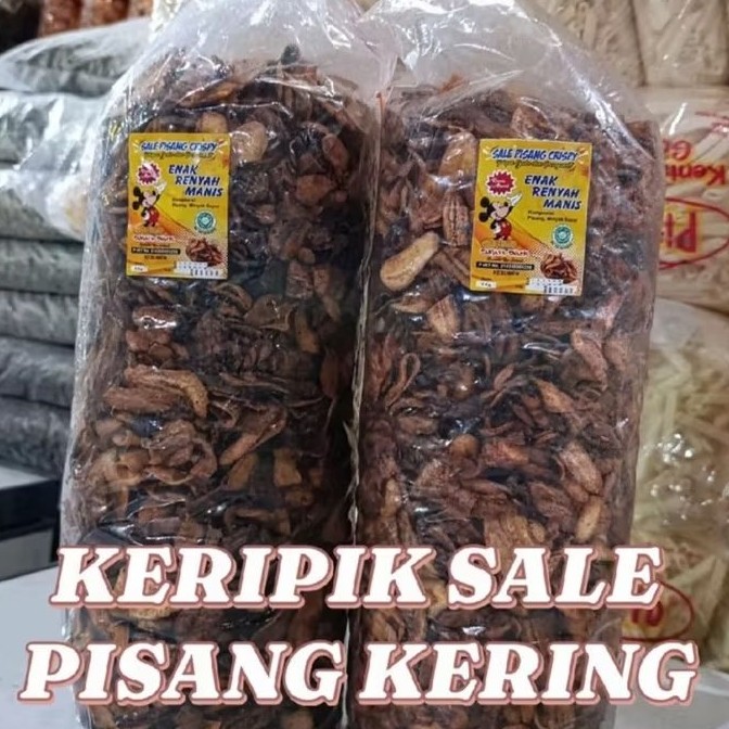 

1kg keripik sale pisang kering food snack