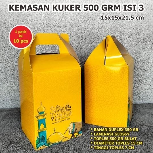

Mubarak| Id Box Toples 250Gr Isi 3 Kue Kering Selamat Hari Raya Idul Fitri