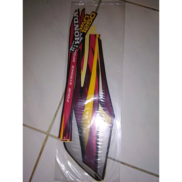 Striping Stripping Stiker Gl Max Pro 1993 Merah Barang Langka
