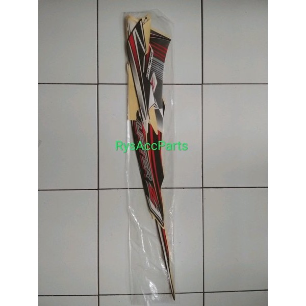 Striping Stiker Motor Yamaha Jupiter Z1 2013 2014 Hitam Putih Barang Langka
