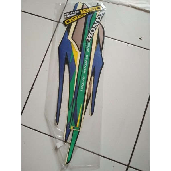 Striping Stripping Stiker Honda Gl Pro Max 1993 Barang Langka