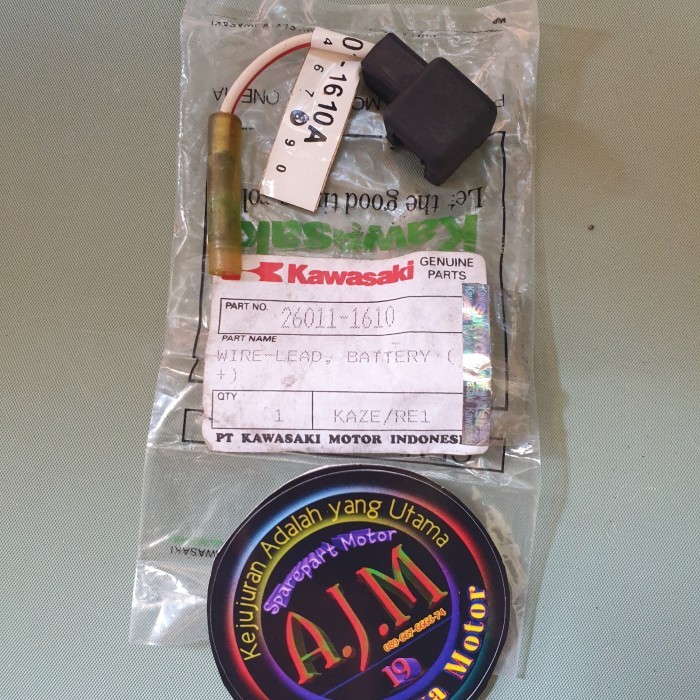 Kabel Aki Positif Plus Kawasaki Kaze R Original Barang Langka