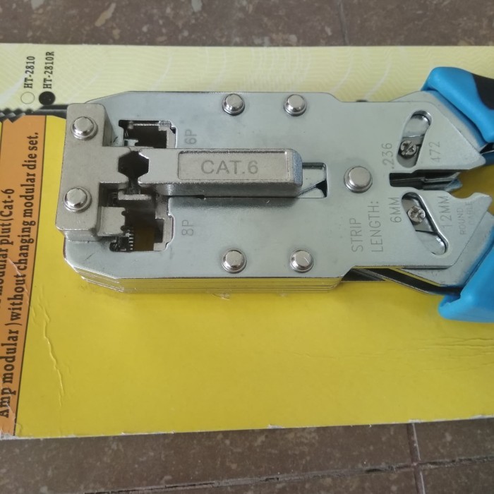 Tang Crimping RJ45 LAN Ethernet Cat6 Multi