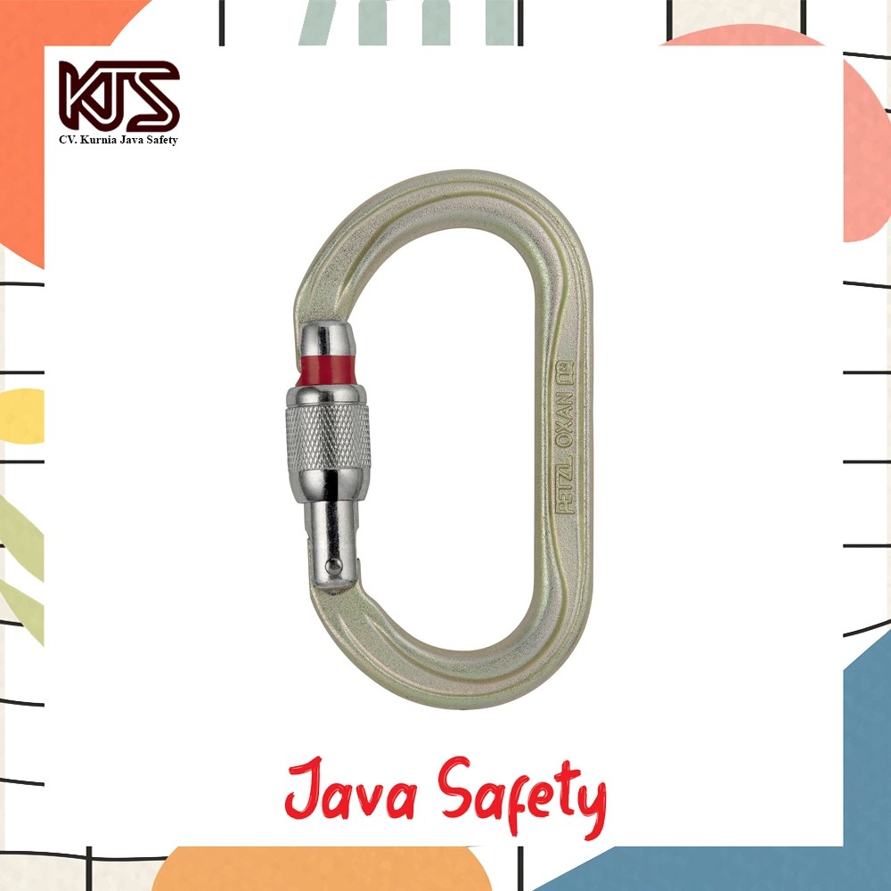 Carabiner Petzl Oxan Screwlock Carabiner Petzl Oxan baja