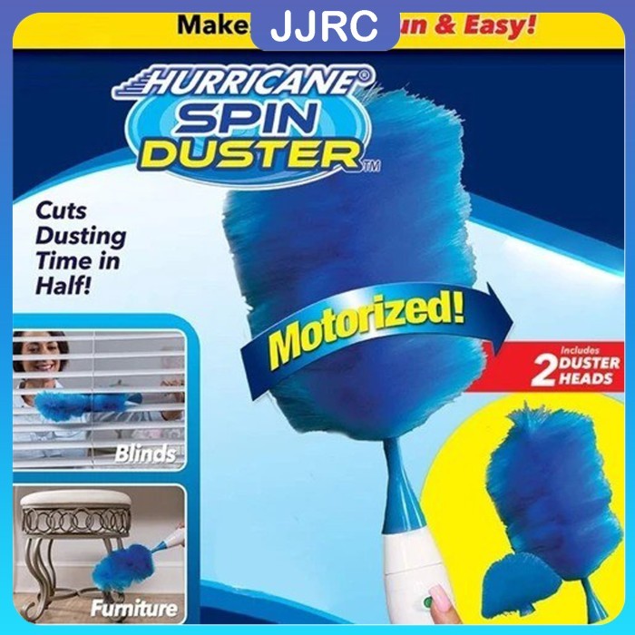TERLARIS Pembersih Debu Kemoceng Elektrik Huriccane Spin Duster