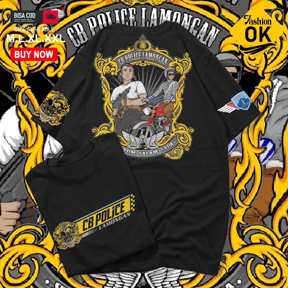 Promo Kaos Cb Police Lamongan Original