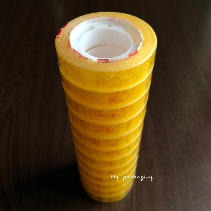 

\"\"\"\] SOLASI BENING NACHI TAPE Yellow 12 mm x 25 yard (12 Pcs) KECIL MINI