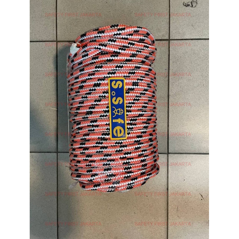 Tali Karmantel 12mm per 100 Meter Semi Statis Panjat Tebing Outdoor