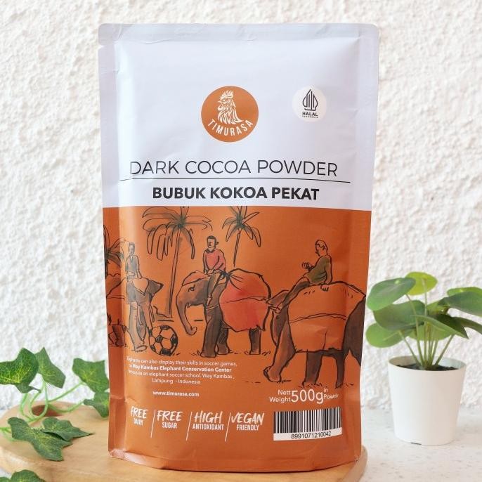 

Organic DARK Cocoa Powder| Bubuk Cokelat Organik 500g - Timurasa