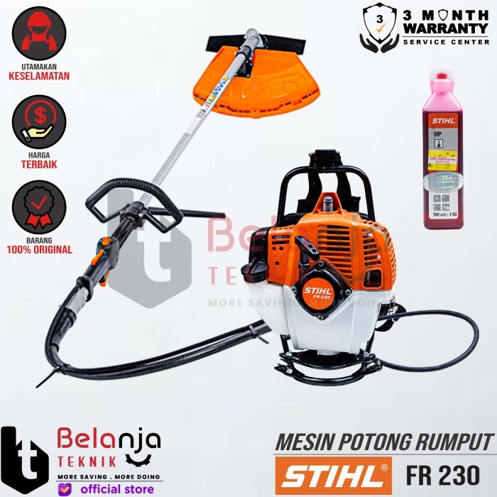 STIHL Mesin potong rumput Gendong FR230 Brush Cutter Bensin FR 230 GRM