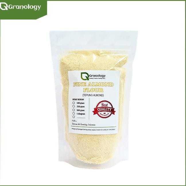 

tepung almond / almond bubuk / almond flour (250 gram) by granology termurah