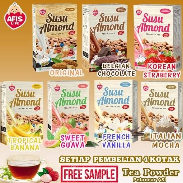 

afis susu almond pelancar asi booster asi termurah