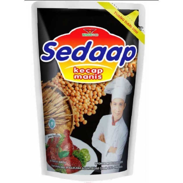 

SEDAAP Kecap Manis Refill 550ml