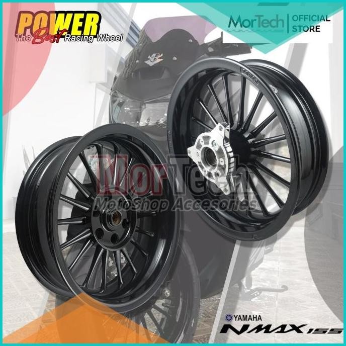 Velg Pelek Racing Tapak Lebar Power Yamaha NMAX Palang 18 Classic Hit