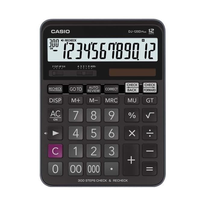 

vb-8 Kalkulator Meja CASIO DJ-120D Plus Desktop Check & Correct Calculator Murah