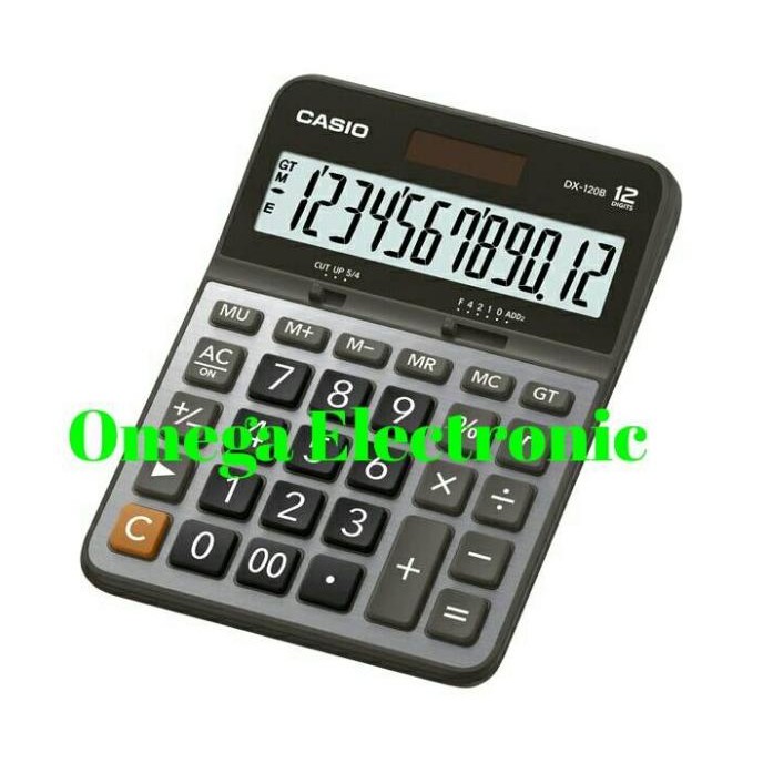 

AS25 Casio DX 120B - Calculator Desktop Kalkulator Kantor Office DX-120B Original