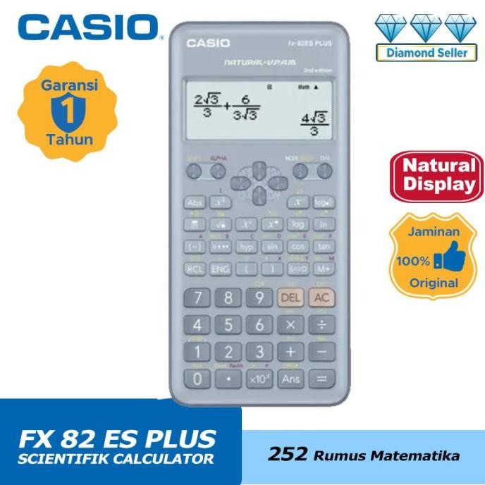 

fth-56 CASIO CALCULATOR FX 991 ES PLUS-2 Termurah