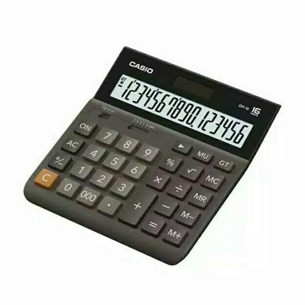 

As23 kalkulator calculator casio meja dagang dh-16 16 digit original Murah